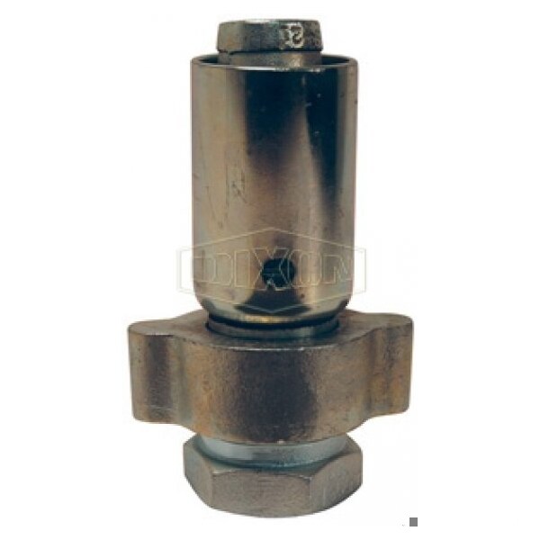 Boss Holedall Hydraulic Fitting, Adapter, 1-1/2 in, Iron/Steel, Domestic